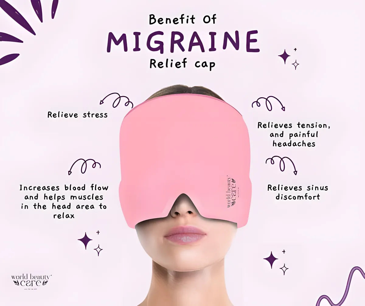 Migraine and Headache Relief Cap